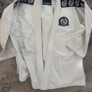 White Royce Gracie Pro Series Jiu-Jitsu Gi
